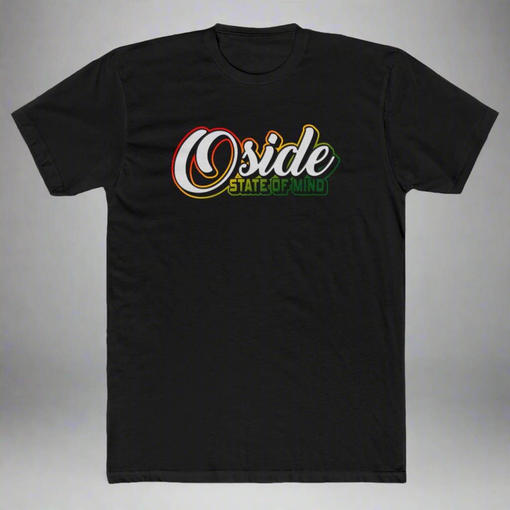 OSIDE State of Mind T-Shirt (Red/Gold/Green)