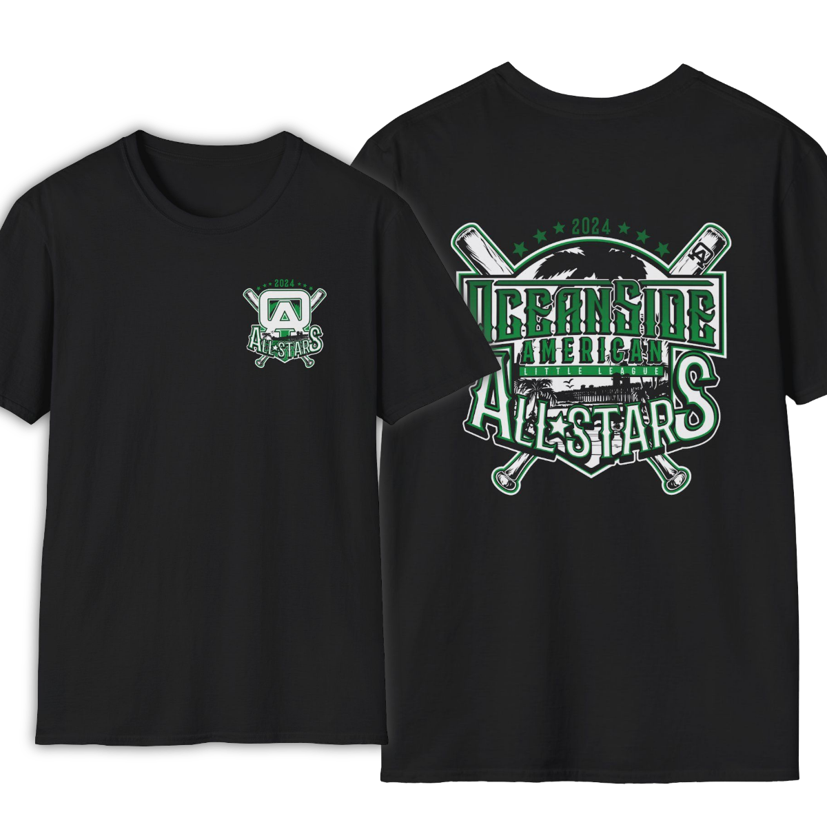 OALL 2024 All Stars Front & Back Softsyle Tee