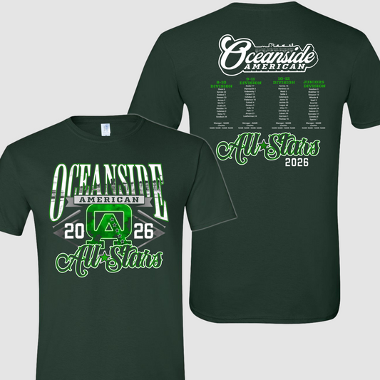 OALL 2026 ALL-STARS ROSTER Lightweight Tee
