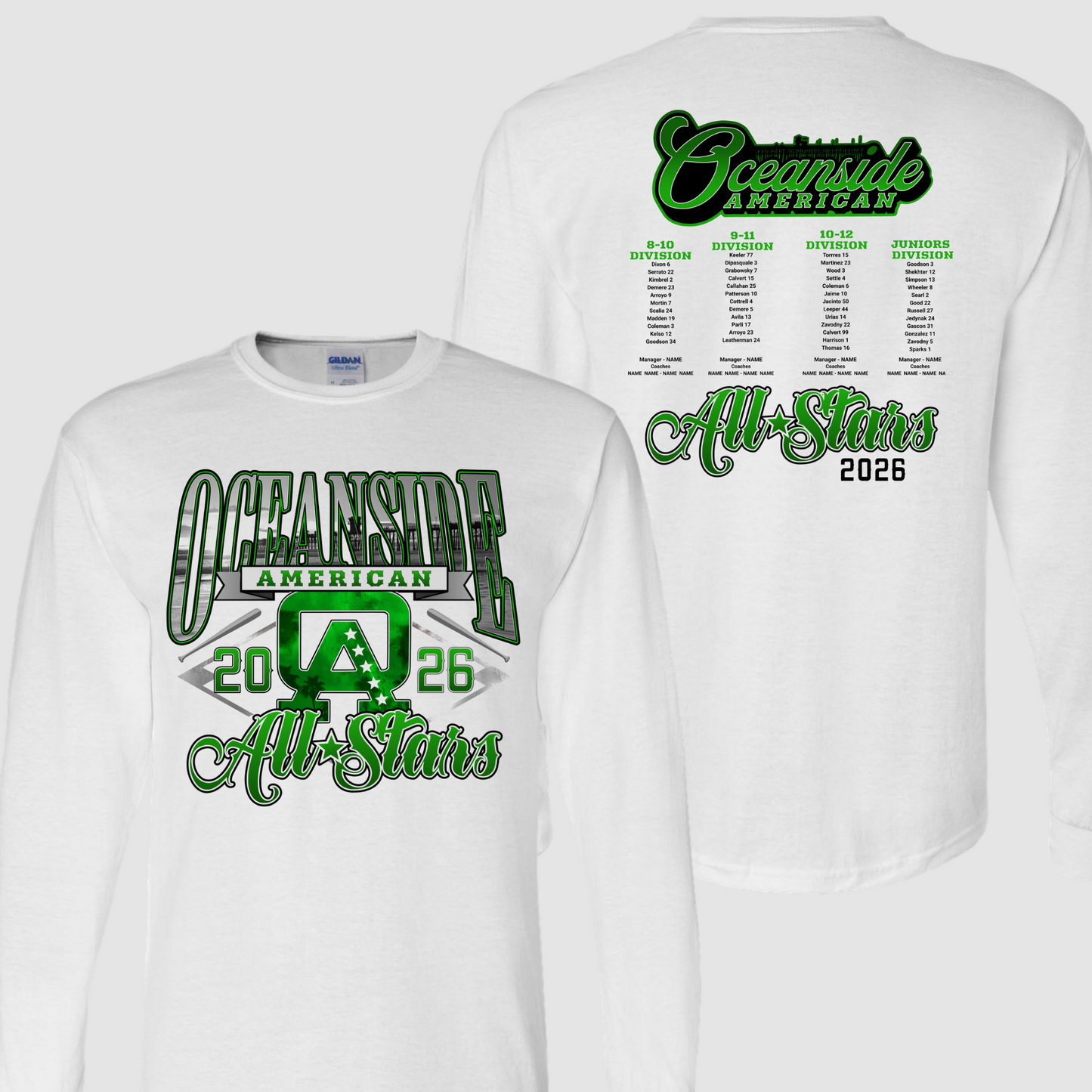 OALL 2026 ALL-STARS ROSTER DryBlend® Long Sleeve Shirt