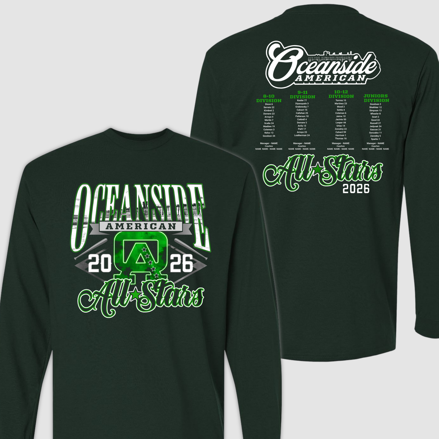 OALL 2026 ALL-STARS ROSTER DryBlend® Long Sleeve Shirt