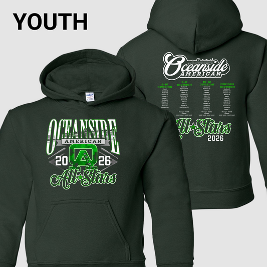 YOUTH OALL 2026 ALL-STARS ROSTER Hoodie
