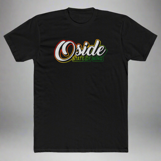 OSIDE State of Mind T-Shirt (Red/Gold/Green)